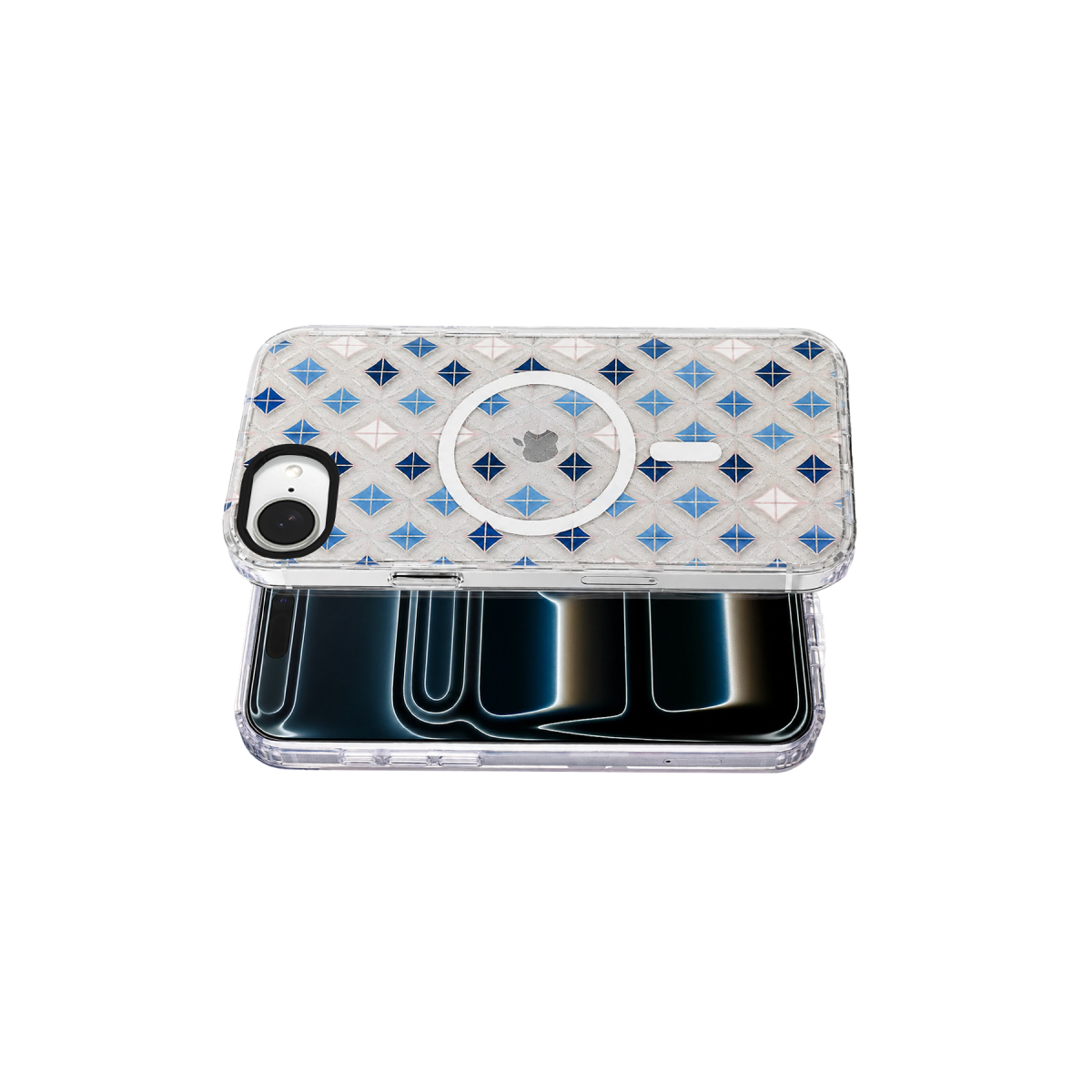 Onegif Apple iPhone 17E Desina Magsafe Kapak - Desen 4
