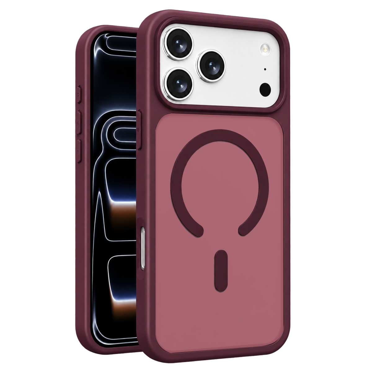 Joko Apple iPhone 18 Pro Jota Magsafe Kapak - Bordo