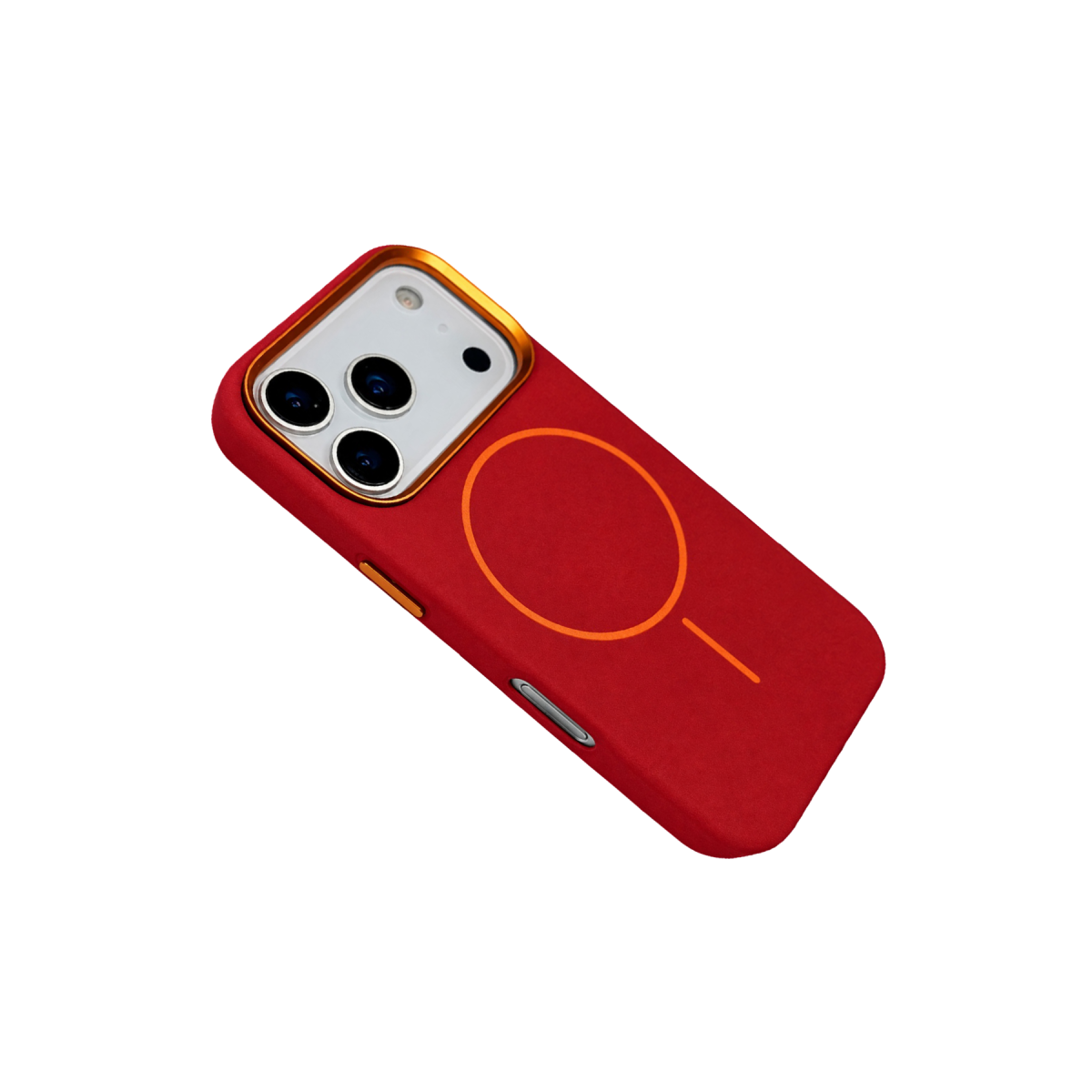 Joko Apple iPhone 18 Pro Luno Deri Magsafe Kapak - Bordo