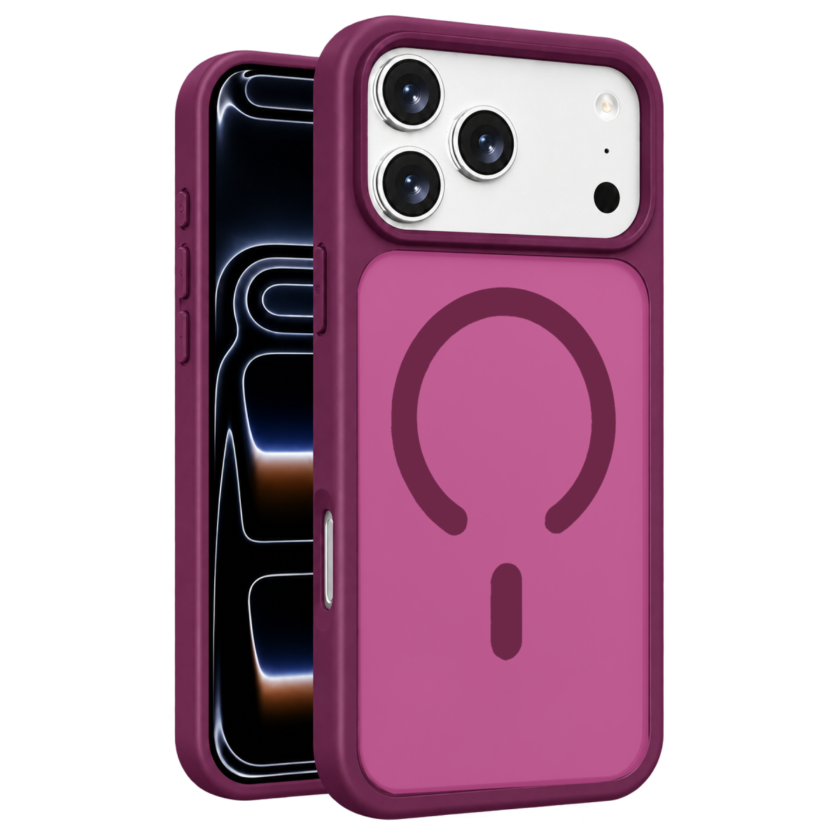 Joko Apple iPhone 18 Pro Max Jota Magsafe Kapak - Bordo