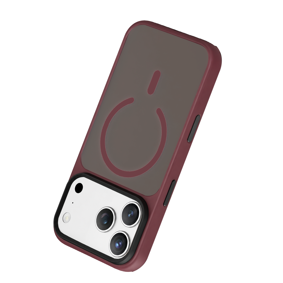 Joko Apple iPhone 18 Pro Max Megane Magsafe Kapak - Bordo