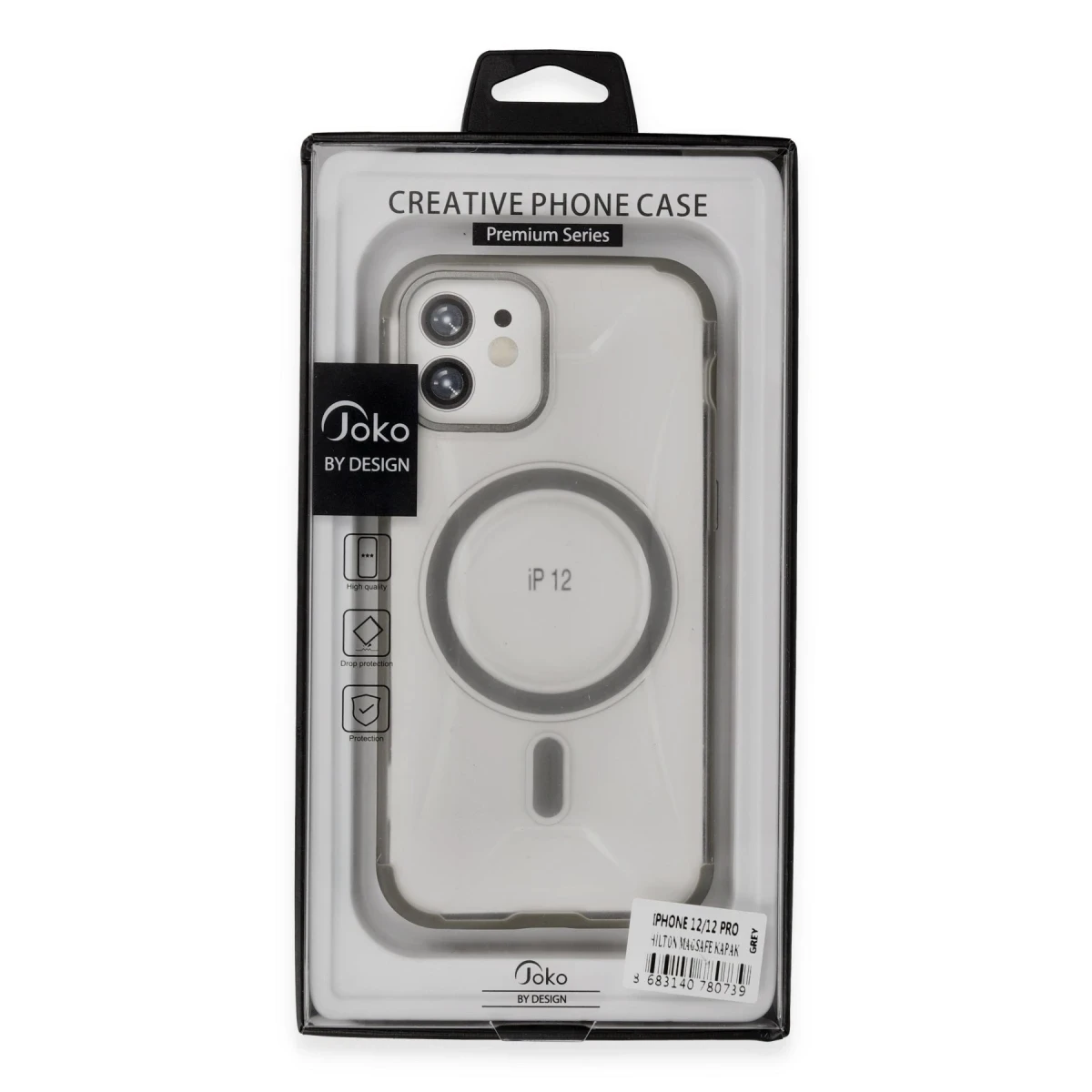 Joko Apple iPhone 12 Hilton Magsafe Kapak - Derin Mor