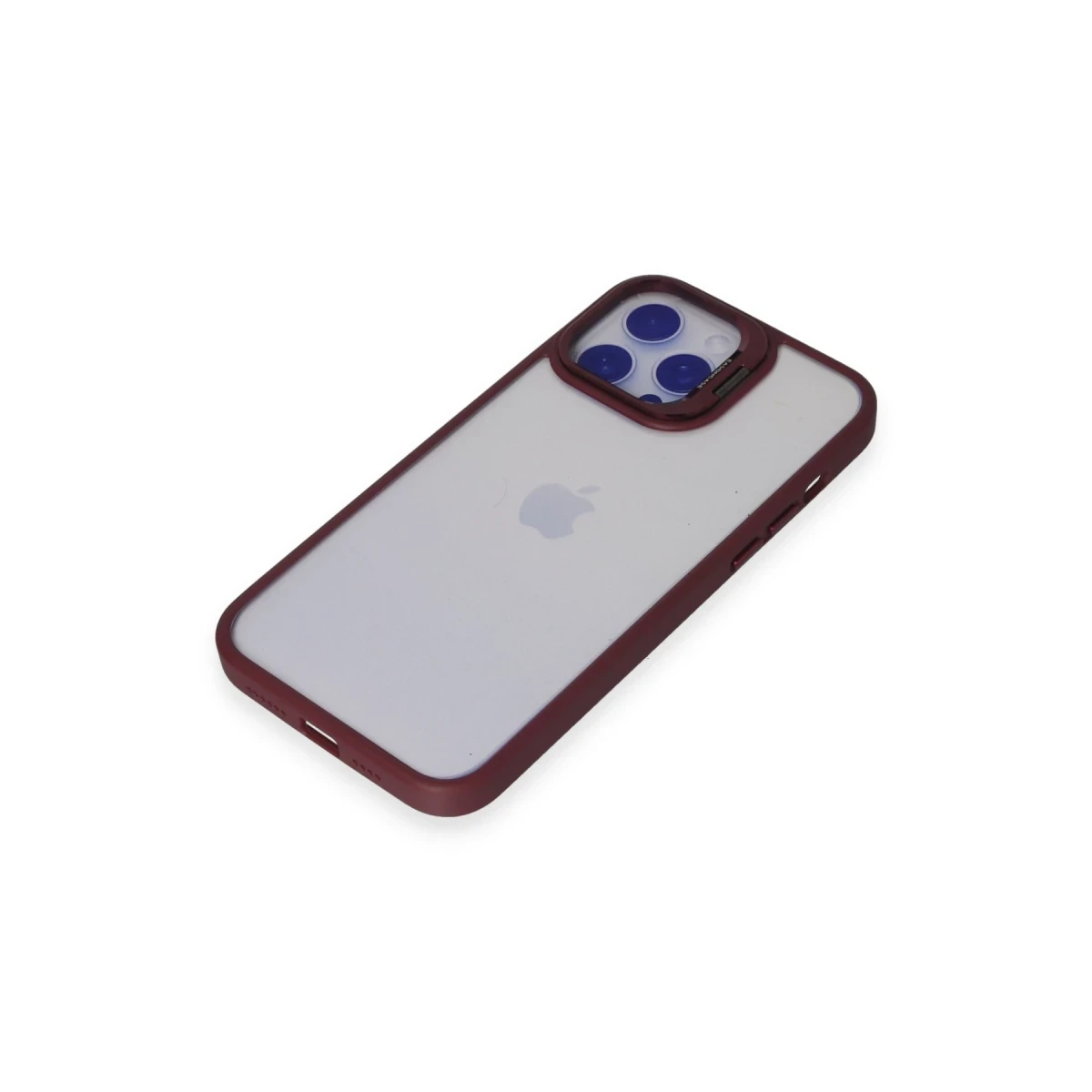 Joko Apple iPhone 14 Pro Kılıf Roblox Lens Standlı Kapak - Bordo