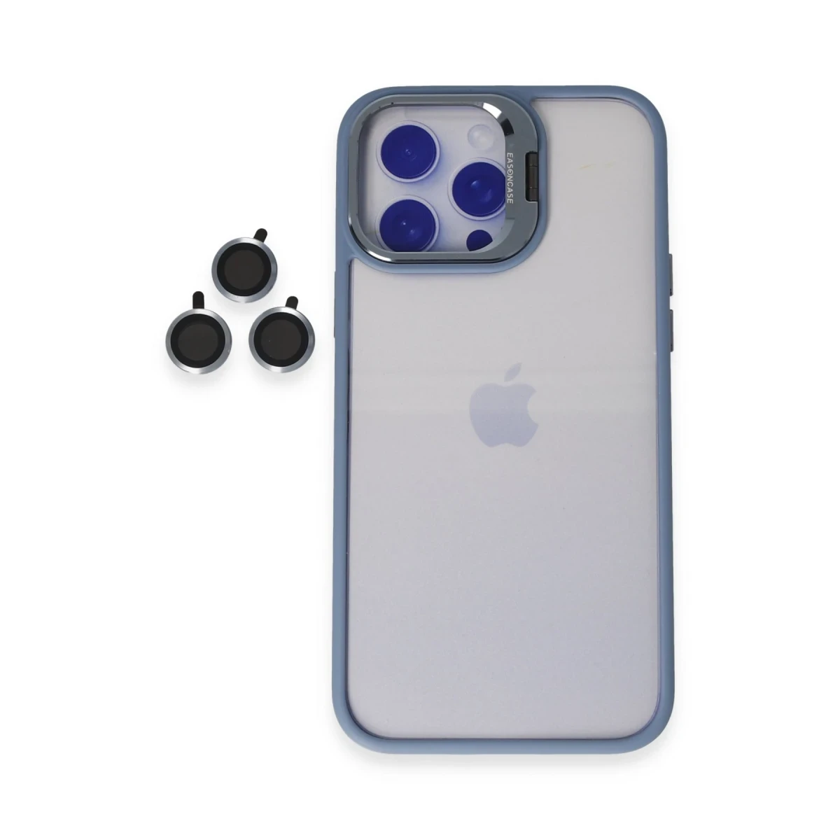 Joko Apple iPhone 14 Pro Kılıf Roblox Lens Standlı Kapak - Sierra Blue