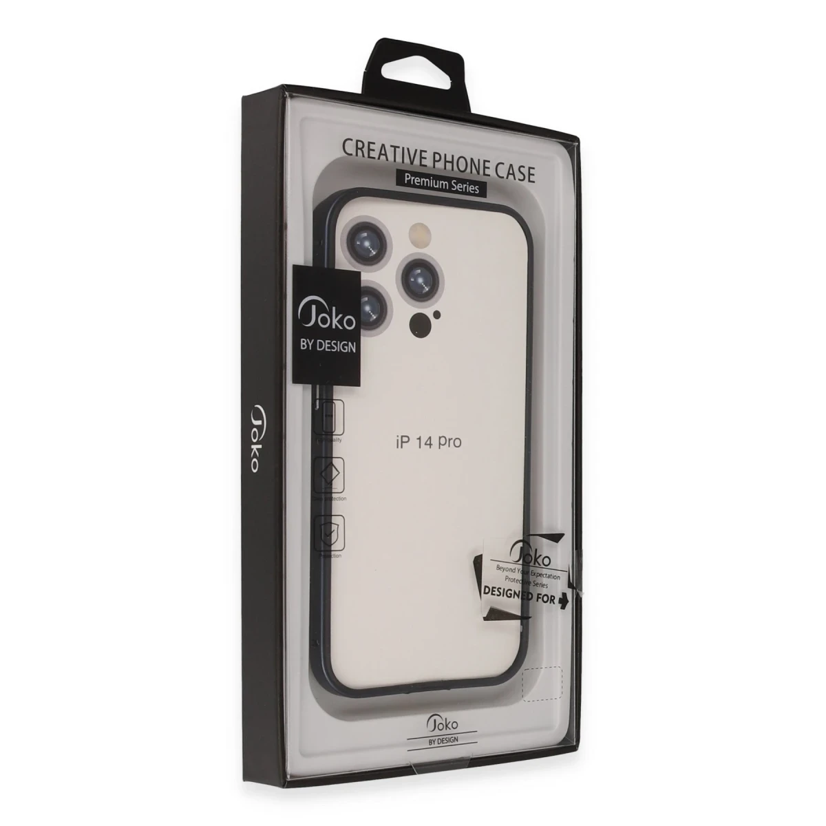 Joko Apple iPhone 14 Pro Land Bumper Koruma Kapak - Derin Mor