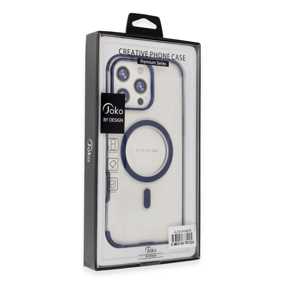 Joko Apple iPhone 14 Pro Max Hilton Magsafe Kapak - Siyah