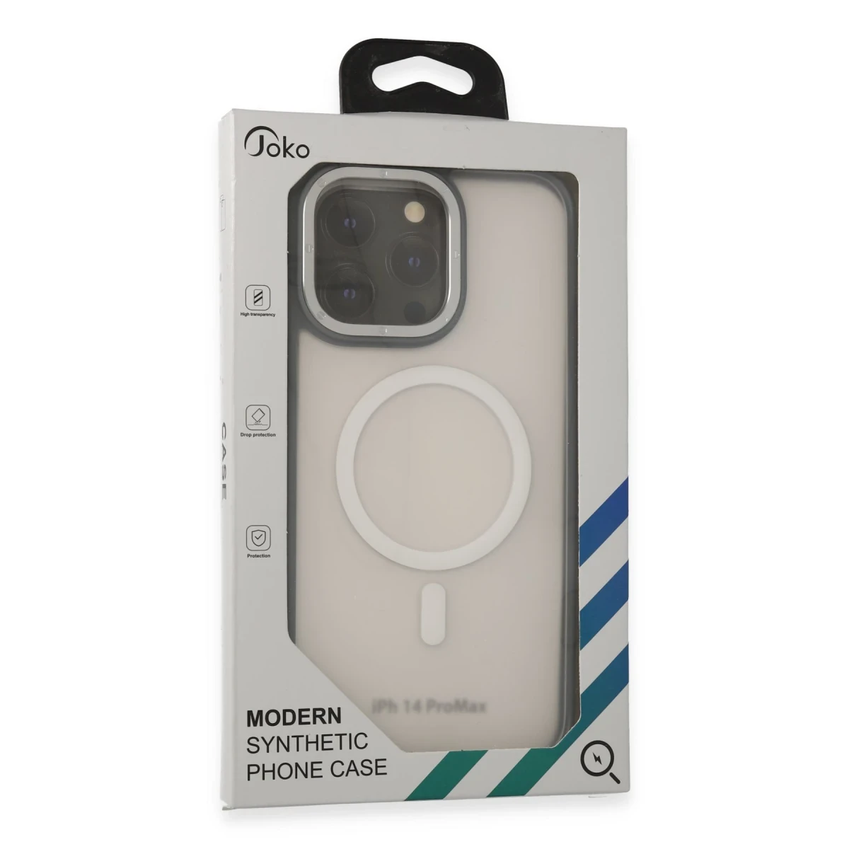 Joko Apple iPhone 14 Pro Max Kılıf Rocky Magsafe Kapak - Derin Mor