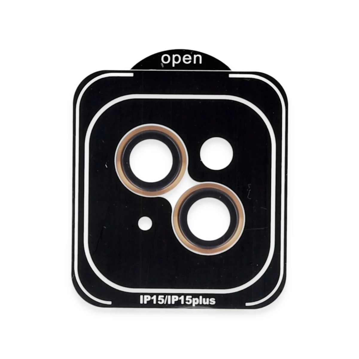 Joko Apple iPhone 14 PVD Metal Kamera Lens - Turuncu