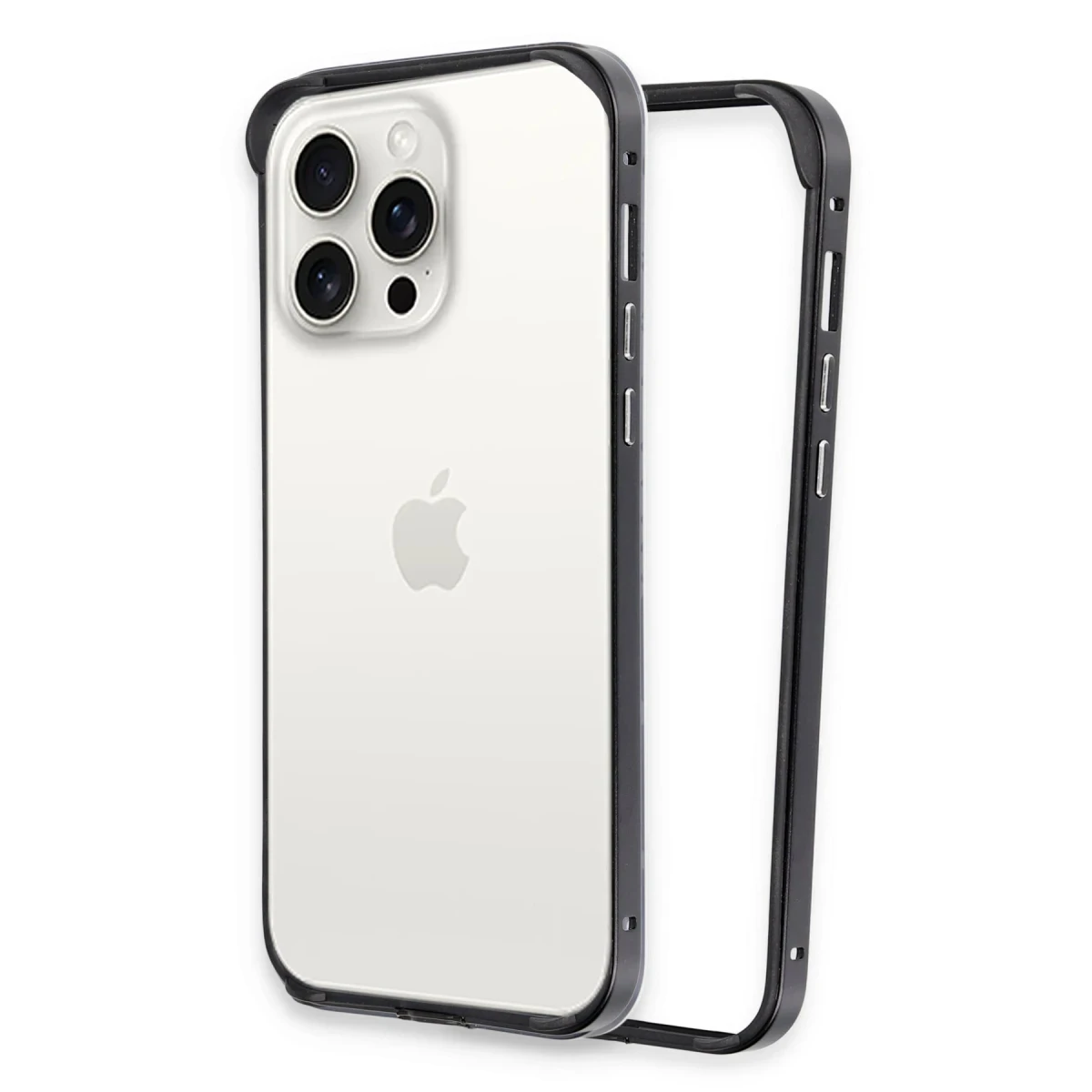 Joko Apple iPhone 15 Pro Land Bumper Koruma Kapak - Siyah