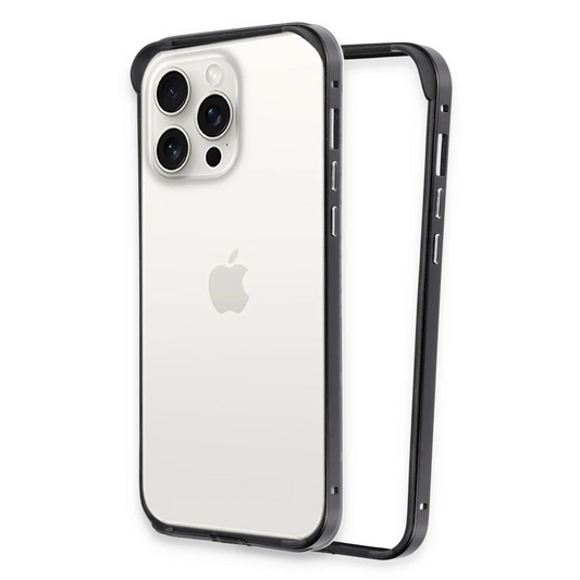 Joko Apple iPhone 15 Pro Max Land Bumper Koruma Kapak - Siyah