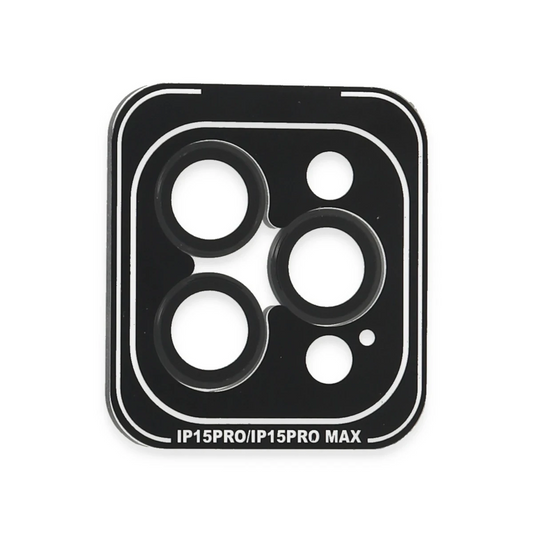 Joko Apple iPhone 15 Pro Max PVD Metal Kamera Lens - Siyah