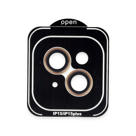 Joko Apple iPhone 15 PVD Metal Kamera Lens - Turuncu