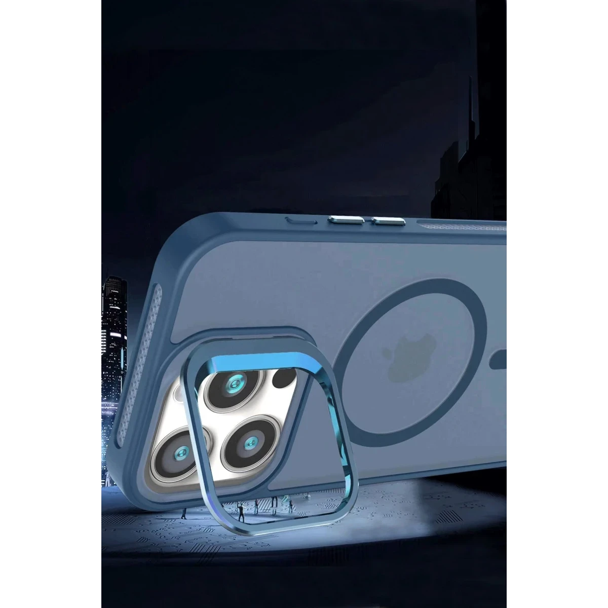 Joko Apple iPhone 16 Flet Lens Magsafe Kapak - Turuncu