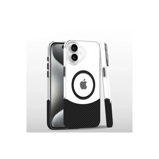 Joko Apple iPhone 16 Plus Carbon Puzzle Magsafe Kapak - Siyah-2