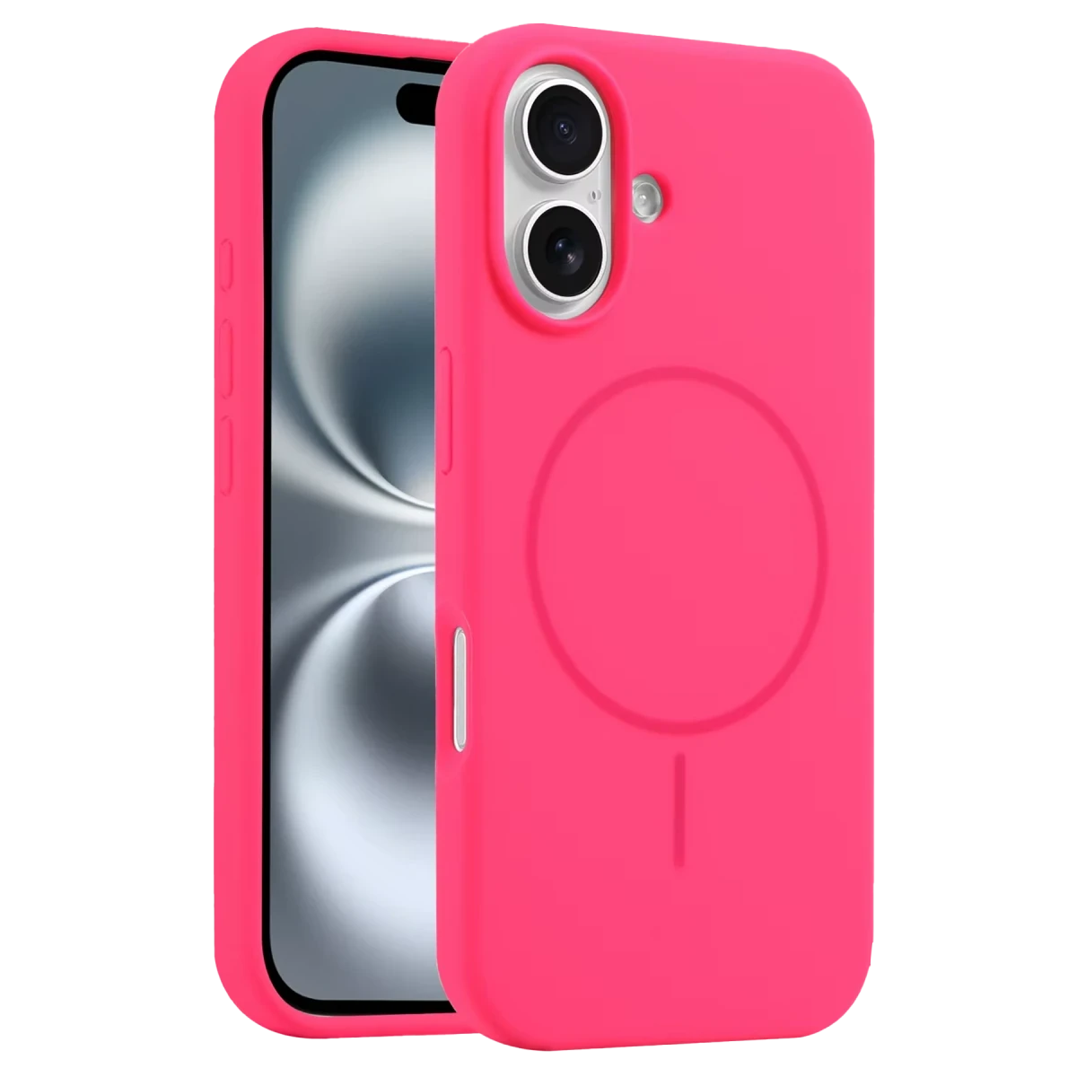 Joko Apple iPhone 16 Plus Kılıf Jully Magsafe Kapak - Pembe