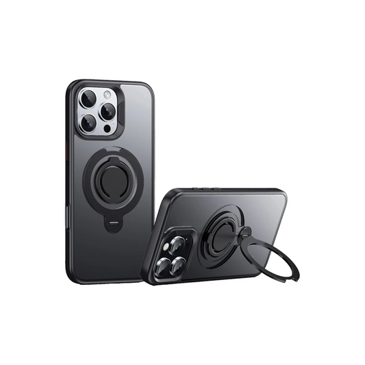 Joko Apple iPhone 16 Pro Avatar 360 Dönen Magsafe Kapak - Siyah