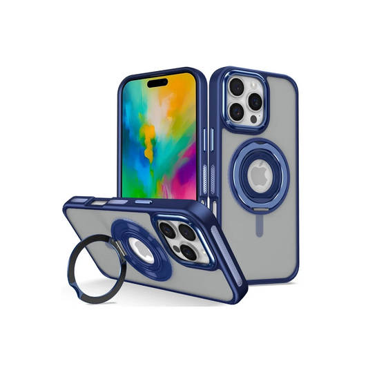 Joko Apple iPhone 16 Pro Banza Magsafe Standlı Kapak - Lacivert
