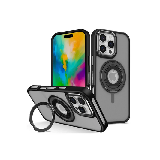 Joko Apple iPhone 16 Pro Banza Magsafe Standlı Kapak - Siyah