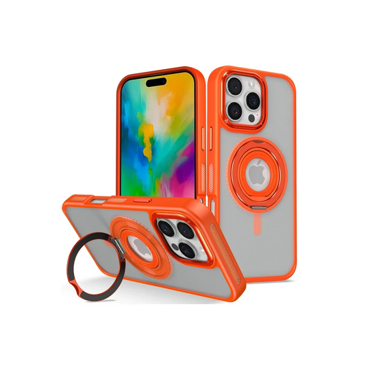 Joko Apple iPhone 16 Pro Banza Magsafe Standlı Kapak - Turuncu