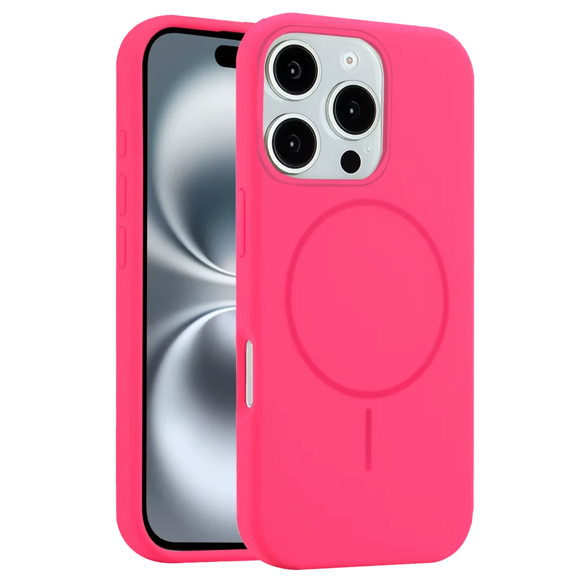 Joko Apple iPhone 16 Pro Kılıf Jully Magsafe Kapak - Pembe