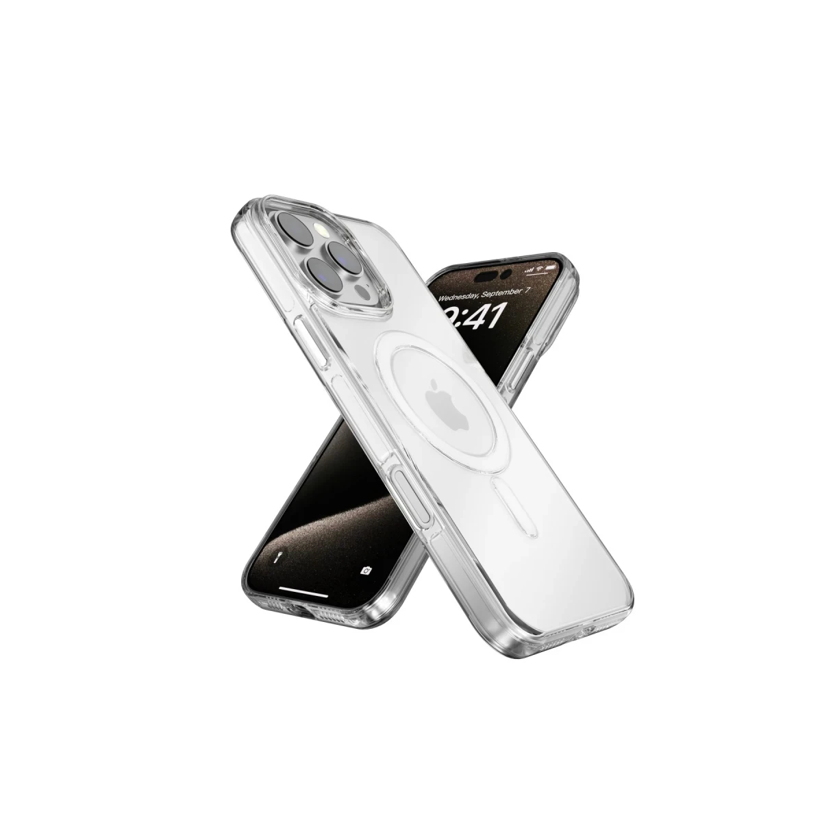 Joko Apple iPhone 16 Pro Max Gleam PC Sert Magsafe Kılıf - Şeffaf