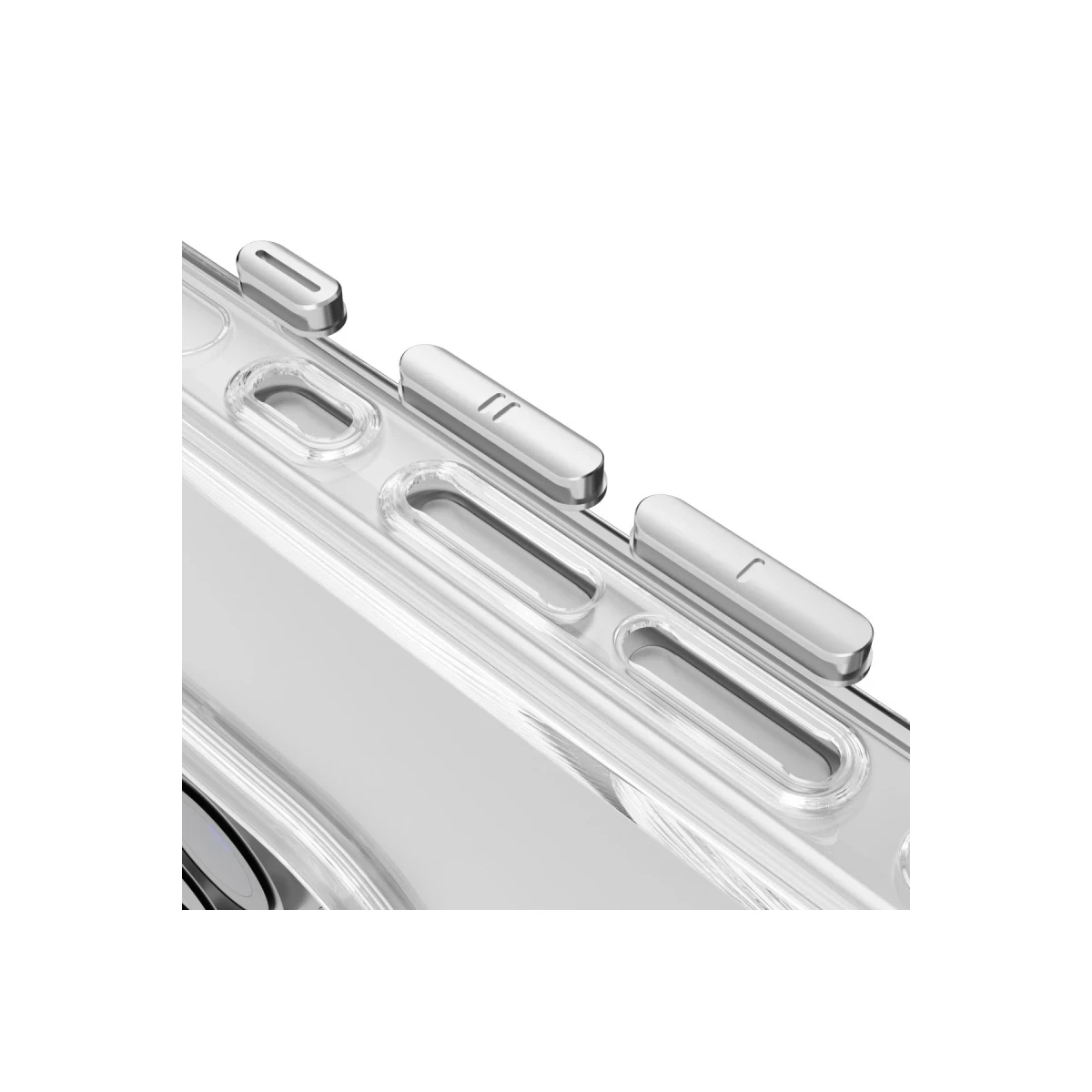 Joko Apple iPhone 16 Pro Max Gleam PC Sert Magsafe Kılıf - Şeffaf