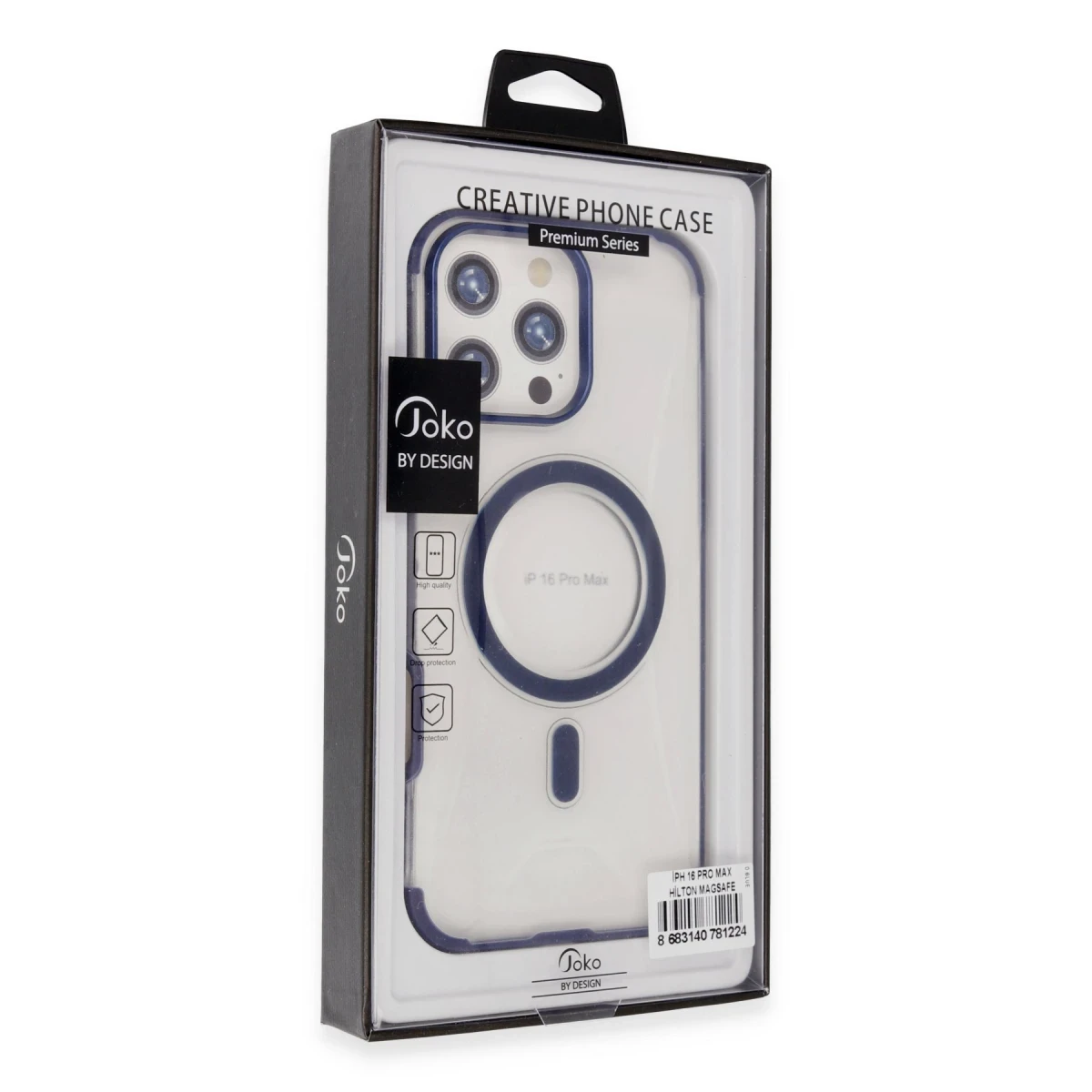 Joko Apple iPhone 16 Pro Max Hilton Magsafe Kapak - Titan Gri