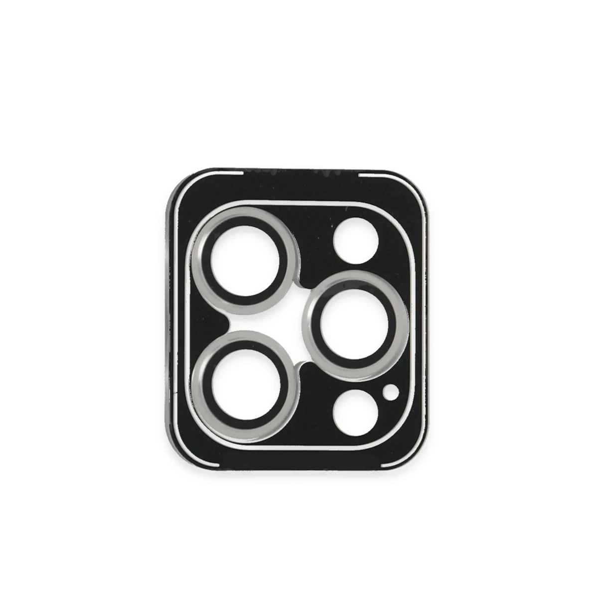Joko Apple iPhone 16 Pro Max PVD Metal Kamera Lens - Gümüş