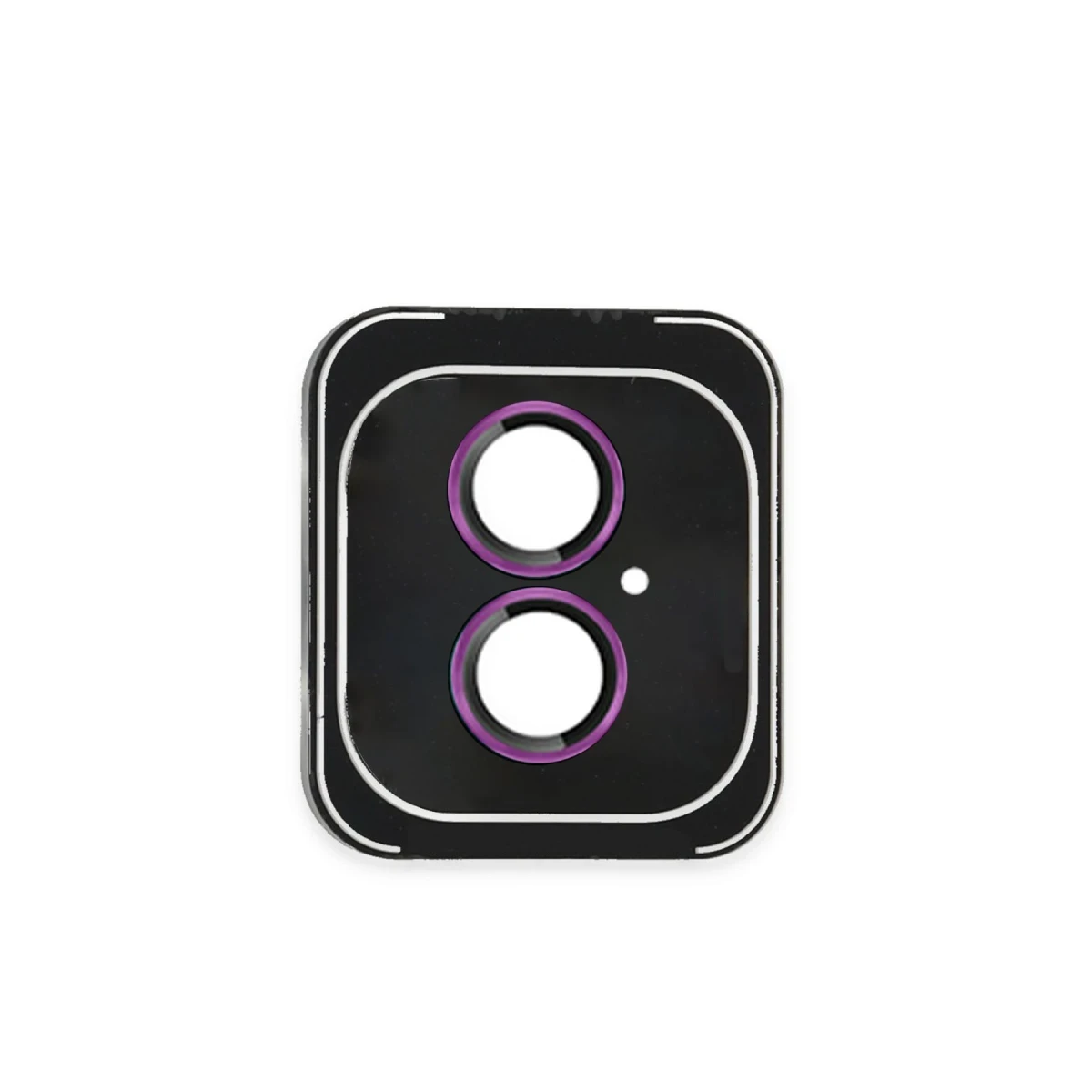 Joko Apple iPhone 16 PVD Metal Kamera Lens - Pembe