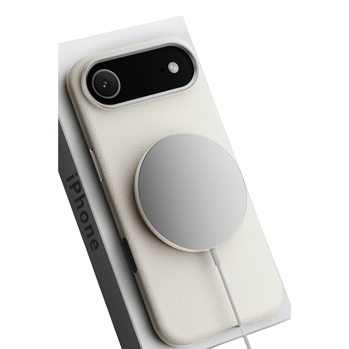 Joko Apple iPhone 17 Air Wonder Deri Magsafe Kapak - Beyaz