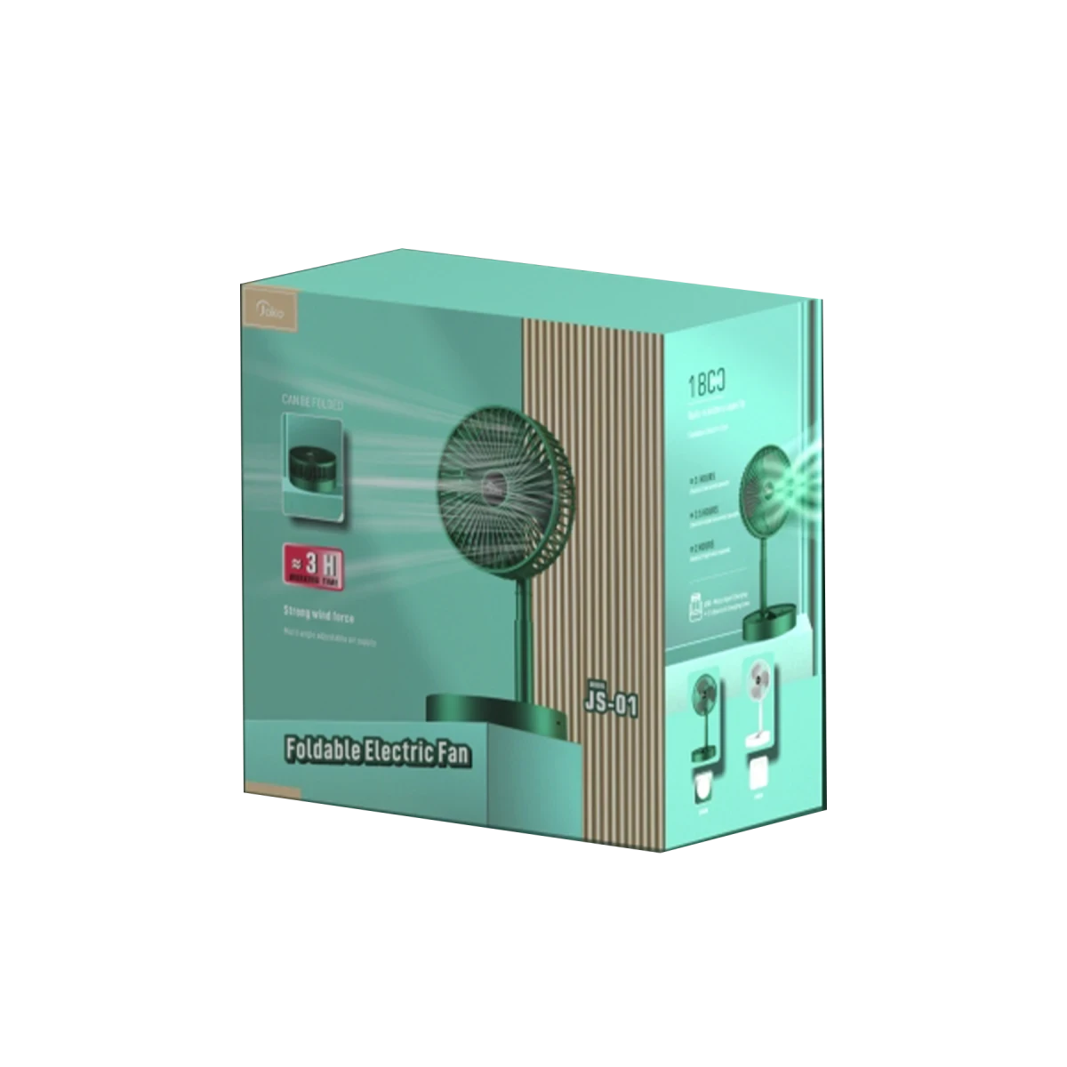 Joko JS01 Masaüstü Soğutma Fanı - Beyaz