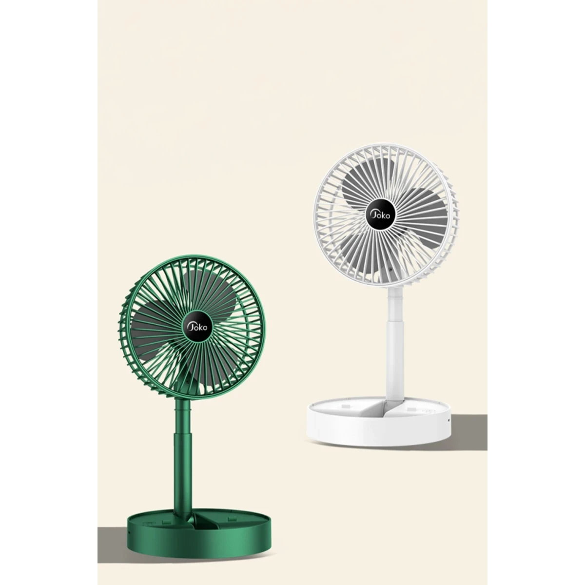 Joko JS01 Masaüstü Soğutma Fanı - Beyaz