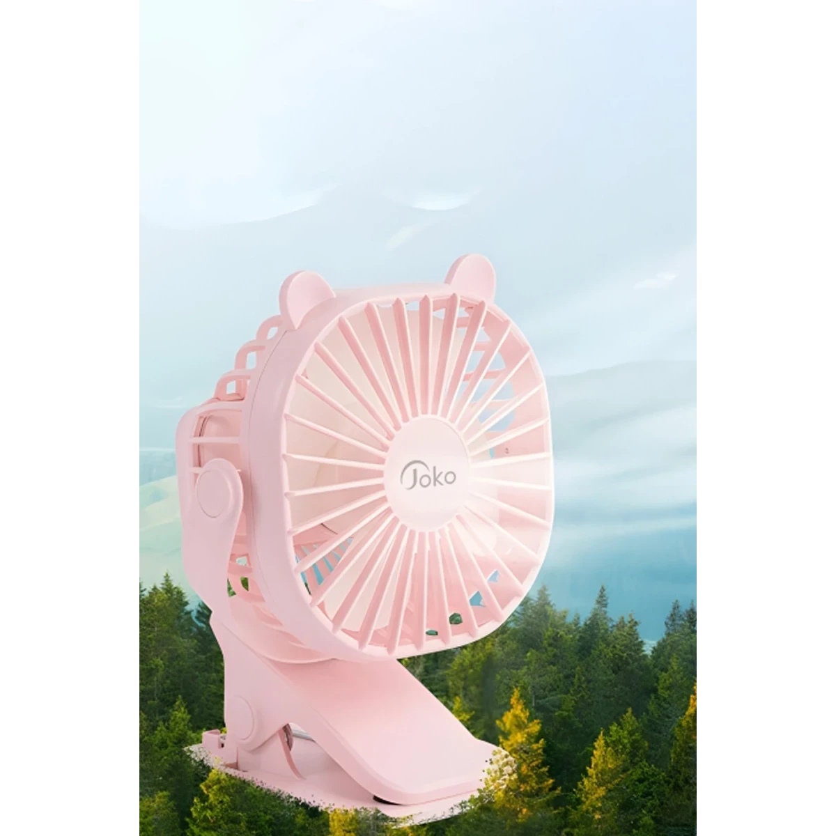 Joko JS03 Masaüstü Soğutma Fanı - Beyaz