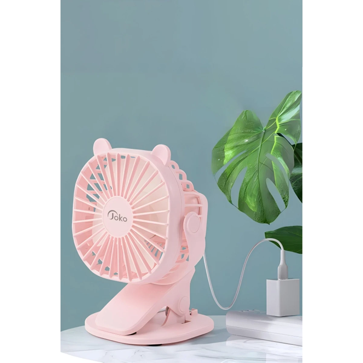 Joko JS03 Masaüstü Soğutma Fanı - Beyaz