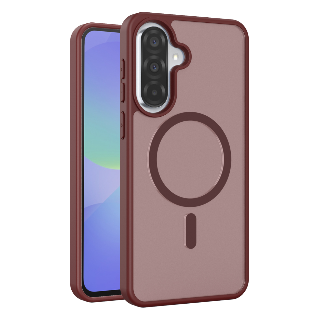 Joko Samsung Galaxy A17 5G Jota Magsafe Kapak - Bordo