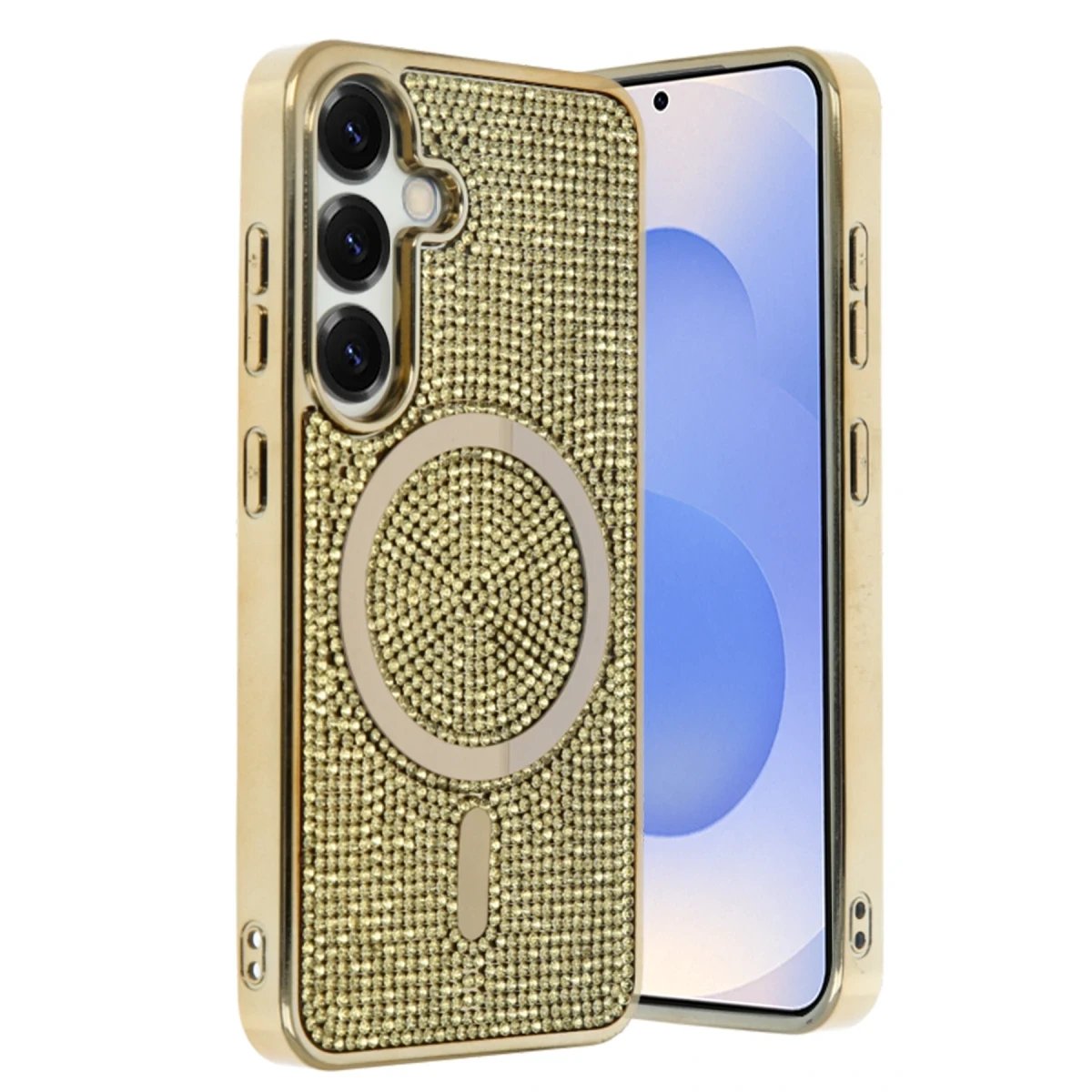 Joko Samsung Galaxy S25 Helen Magsafe Kapak - Gold