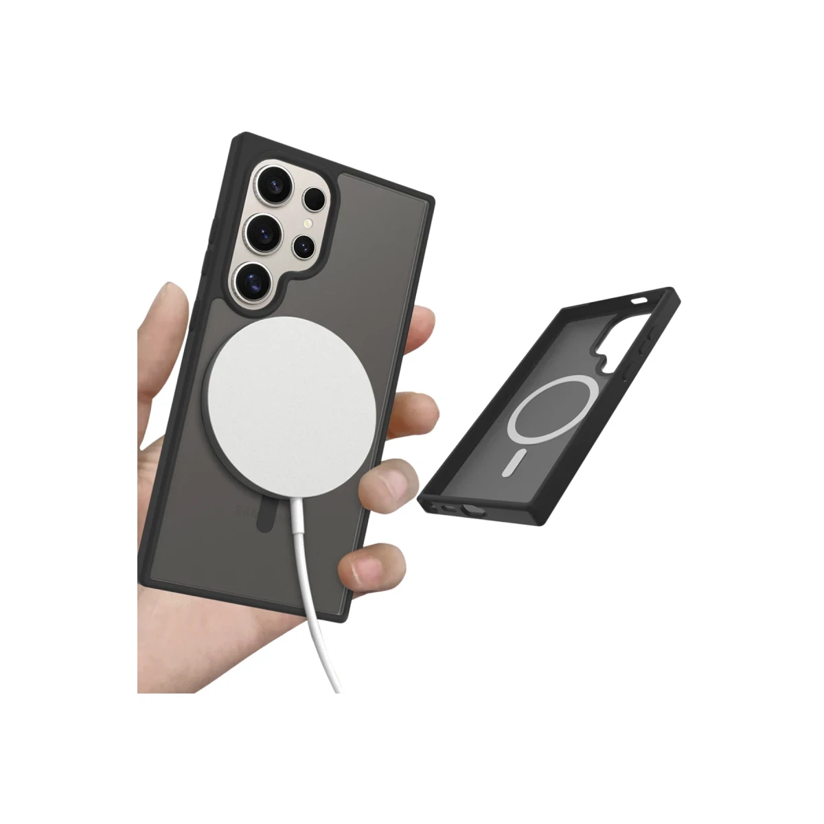 Joko Samsung Galaxy S25 Ultra Jota Magsafe Kapak - Derin Mor