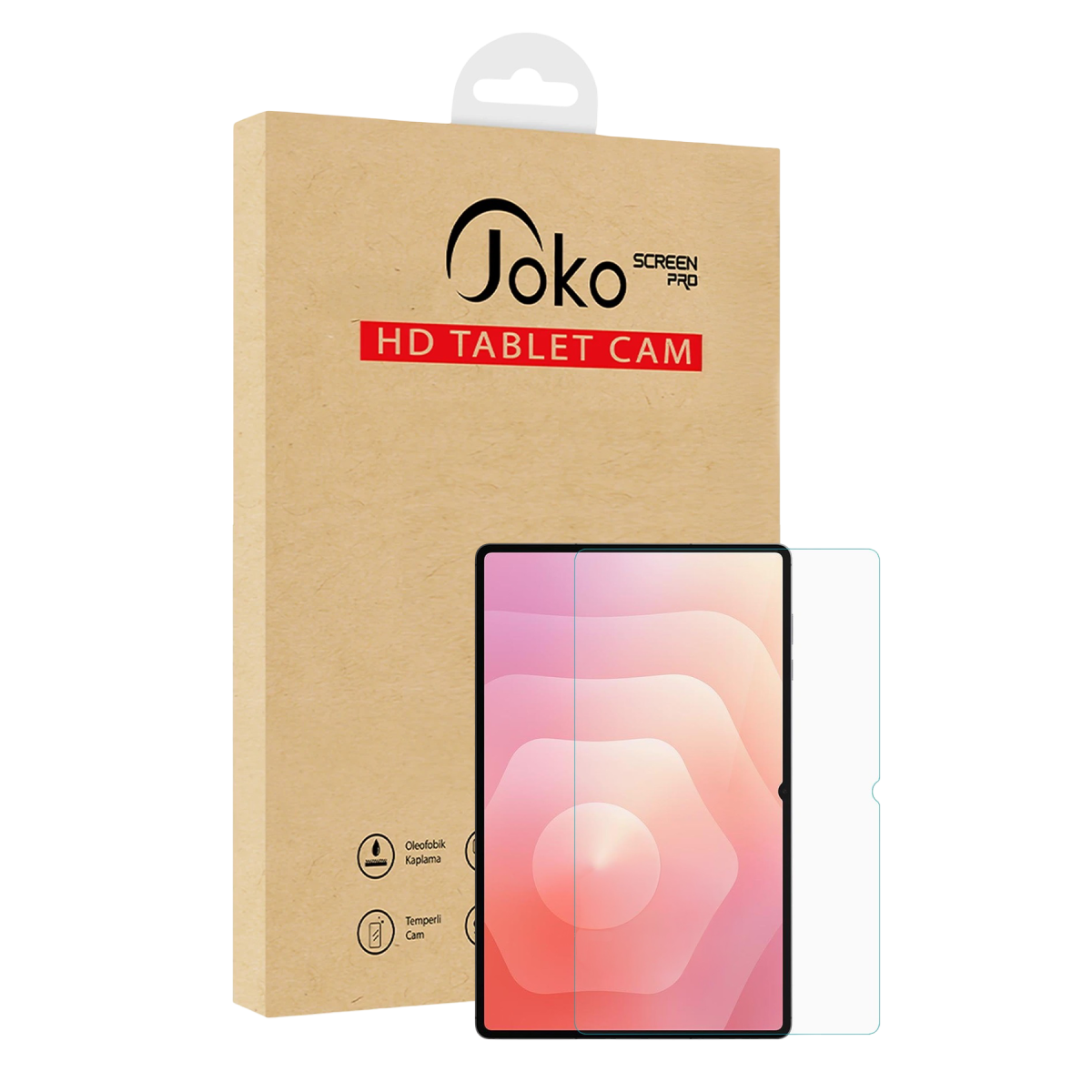 Joko Samsung Galaxy Tab S10 FE Plus 13.1 2in1 HD Tablet Cam Ekran Koruyucu - Şeffaf