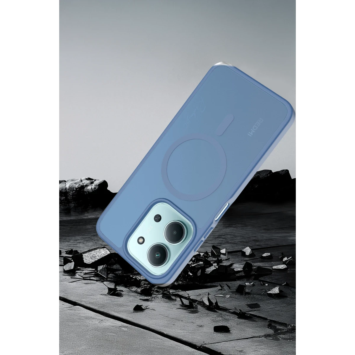 Joko Xiaomi Redmi 15C 4G Jota Magsafe Kapak - Lacivert