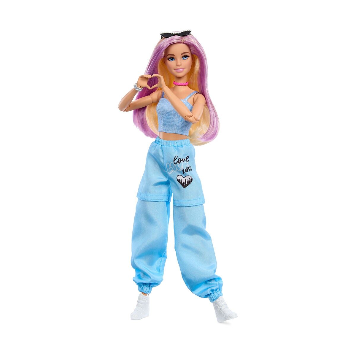 JNC61 Barbie DELUXE STYLE Fashion Build Up Doll and Accessories