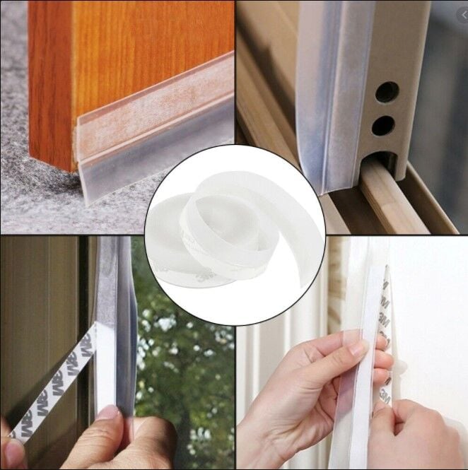 Kapı Pencere Rüzgar Kesici Şerit Bant 3,5cm * 5 metre
