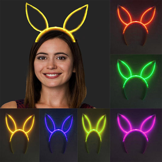 Karanlıkta Yanan Fosforlu Glow Taç 6 Renk 6 Adet (4887)