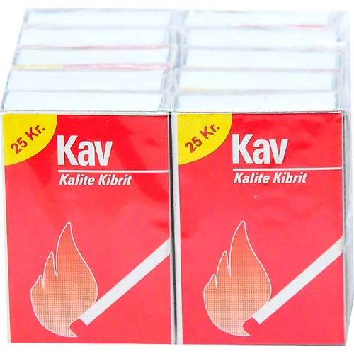 KAV KİBRİT10X10100LÜ (4887)