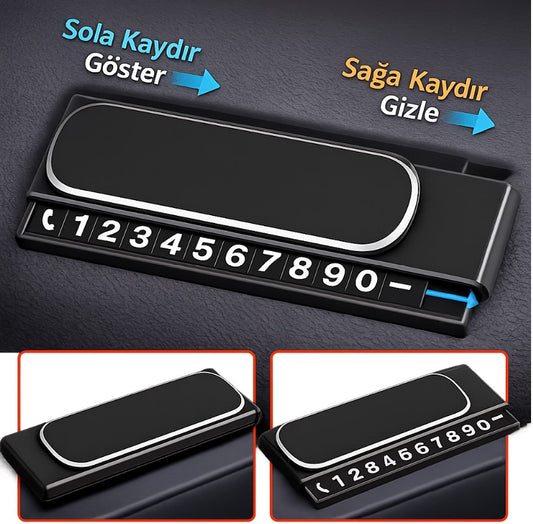 Kayar Kapaklı Torpido Üstü Fosforlu Numaratör (4887)