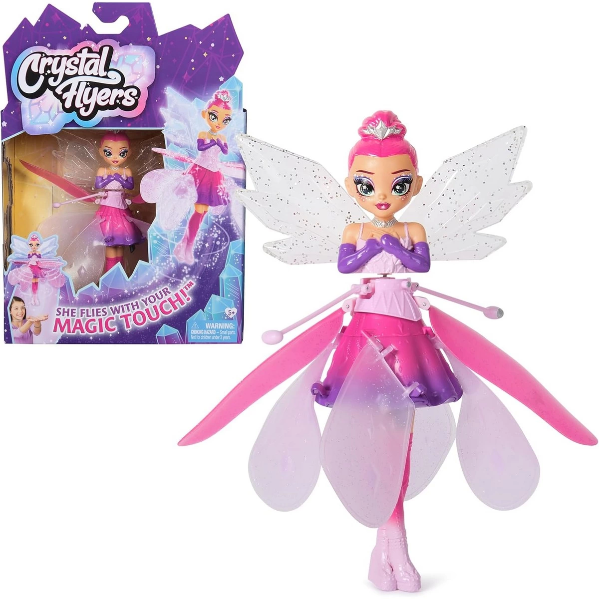 Kristal Kanatlı Sihirli Uçan Oyuncak Bebek Kristal Flyers SPM-6068672