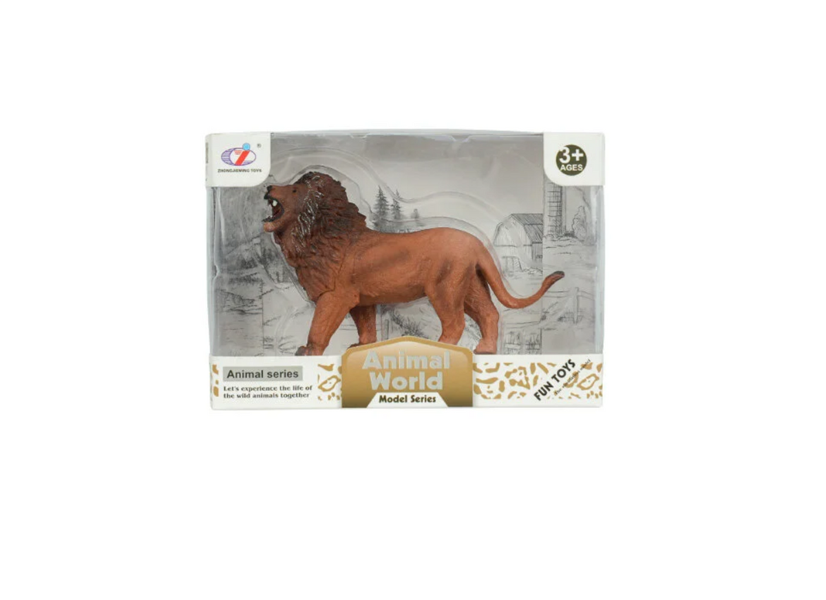 Kutulu Model Figür Hayvan Aslan