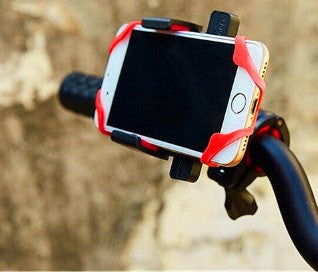 Lastik Destekli Standlı Bisiklet Telefon Tutucu (4887)
