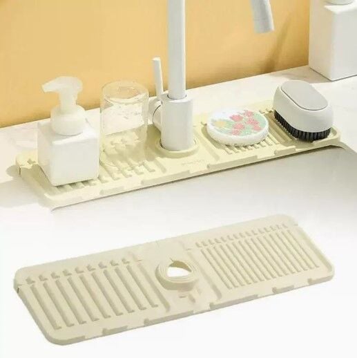Mutfak Banyo Lavabo Kenarı Silikon Mat  - Stokta Olan Renk Gönderilir