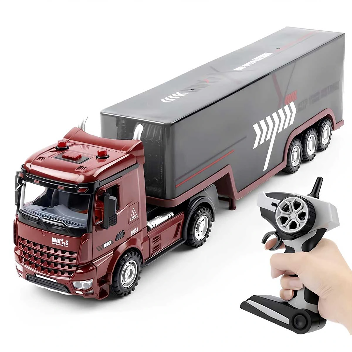 Long Vehicle Kumandalı Işıklı Dorseli Pilli Tır TT1001