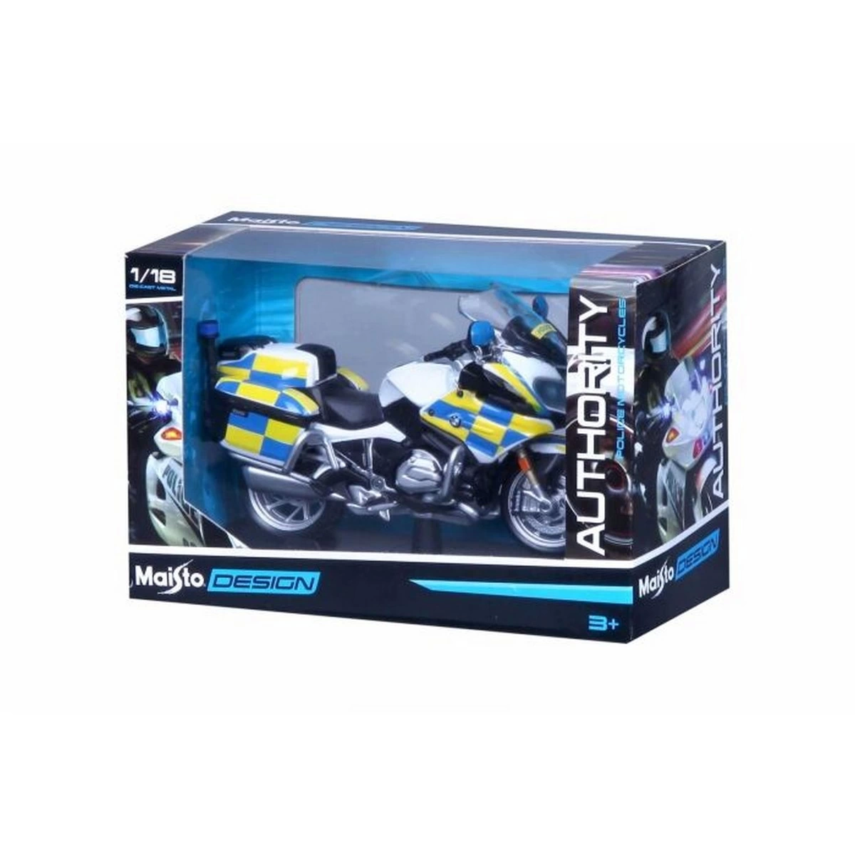 Maisto 1:18 Polis Motorsikleti - MAY/32306 - Stokta Olan Model Gönderilir